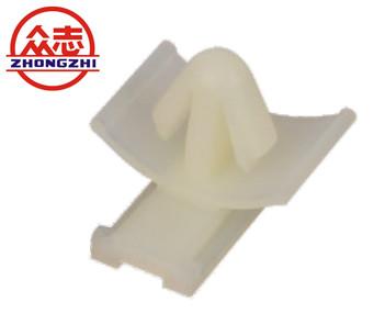 China Eco - Friendly Automotive Plastic Parts White Clip For Auto Connector Housing for sale