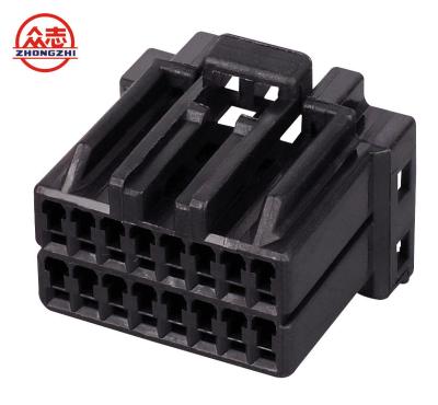 China Commercial  Automotive Wire Connectors Plastic Housing 16 Pin Car Audio Connector for sale