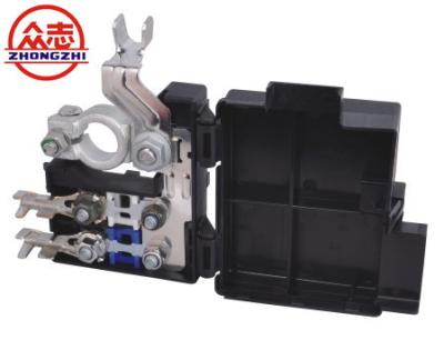 China Black Industrial Automotive Fuse Box / Car Battery Fuse Block Two Ways for sale