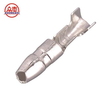 China Motorcycle Vehicle Male Auto Electrical Crimp Terminals 4 Mm Width for sale