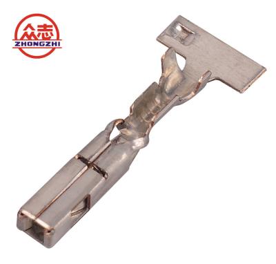 China H65 Crimp Type Automotive Wire Terminal Tin Plating DJ627-1.5A for sale