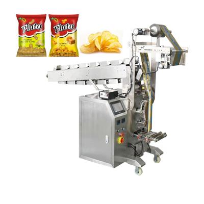China Volumetric Cups Filler System Nitrogen Potato Chip Packaging Machine Supplier in China en venta