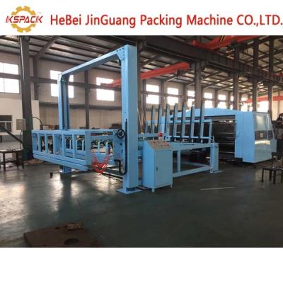 China High Speed Rotary Slotter Machine Four Knives With Stacking Machine for sale