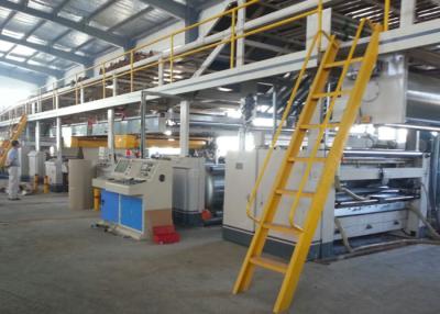 China High Speed Automation 3 Ply Corrugated Board Production Line 1200mm Width 180 Speed for sale
