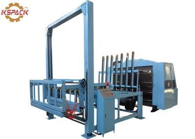 China Cardboard Rs4 Carton Partition Rotary Slotter Machine Manual Feed for sale
