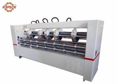 China Creasing Slitter Scorer , Automatic Corrugated Cardboard Thin Blade Slitter for sale