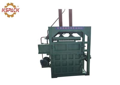 China Papiergurtungskasten-verbindliche Maschine, manuelle neue Bedingungs-Vertikalen-Ballenpresse zu verkaufen