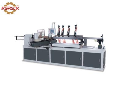 China Core Cutting 2layers Automatic Paper Tube Making Machine 1mm for sale