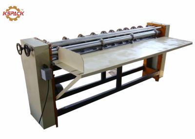 China 1800 Four Bar Rotary Cutting Creasing Machine , Corrugated Cardboard Box Dividers For Corrugated Sheet for sale