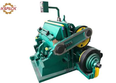 China Green Cardboard Box Die Cutting Machine Small Box Making ML 1100 380V / 220V for sale