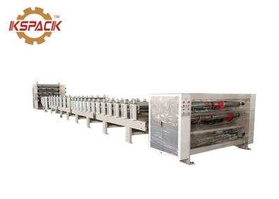 China Automatic 5 Ply Corrugated Board Production Line White Color Machine for sale