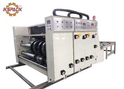 Κίνα Ημι αυτόματη ζαρωμένη μηχανή εκτύπωσης κιβωτίων, μηχανή εκτύπωσης Flexo εγγράφου χαρτοκιβωτίων για τη συσκευάζοντας βιομηχανία προς πώληση