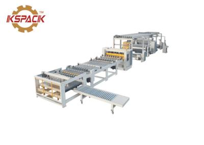 China Automatic 5 Ply Cardboard , Corrugated Carton Production Line 1600mm for sale