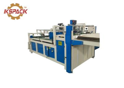 China Carpeta semi automática Gluer para la pequeña máquina de la fabricación de cajas de la cartulina acanalada en venta