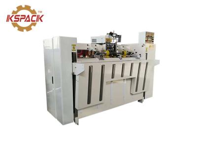 China Carton Semi Automatic Stitching Machine , Paper Box Making Machine for sale
