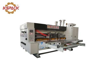 China Tipo máquina que ranura que corta con tintas acanalada de JG-KYG 1800 de la impresora de la caja de Flexo en venta