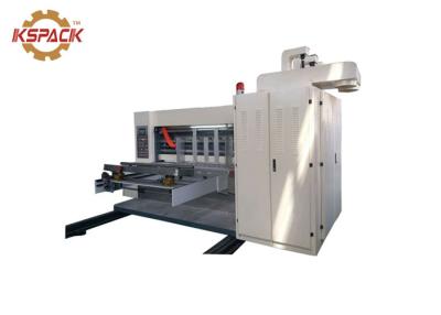 China Fully Auto High Speed Flexographic Printing Machine / Corrugated Box Machine for sale