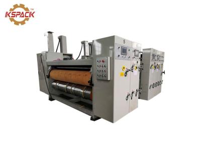 China Lead Edge Feeder 5colors Flexo Printer Slotter Die Cutter Machine Rotary for sale