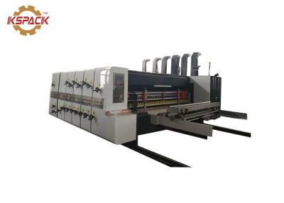 China KSJ-1600 Type Flexo Printing Die Cutting Automatic Corrugated Box Machine Computer Adjustment for sale