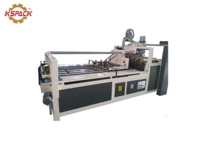 China 220v profesional acanaló la máquina de Gluer de la carpeta de la caja del cartón garantía de 1 año en venta