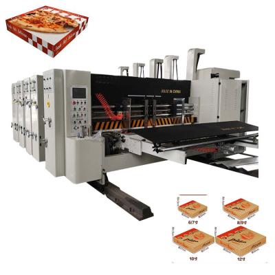 China Corrugated Cardboard 800mm Pizza Box Making Machine for sale