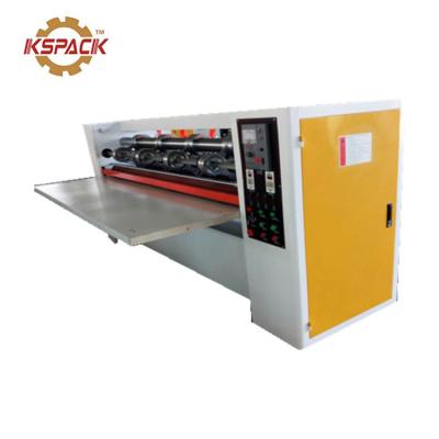 China Manual Feed Thin Blade Slitter Scorer Machine 140m/min Fatigue Resistant for sale
