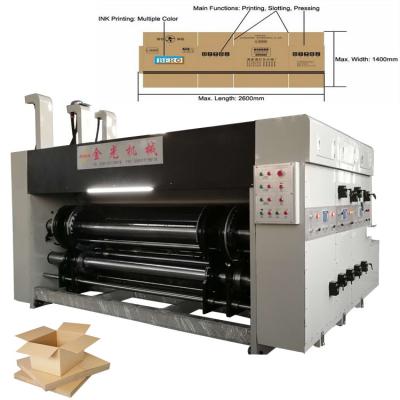 China Automatic Type Rotary Slotter  Machine Slot Corrugated  Cardboard for sale
