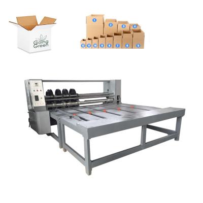 Chine Machines à sous semi automatiques, vitesse 60 de machine de fabrication de cartons de Corrugatd à vendre