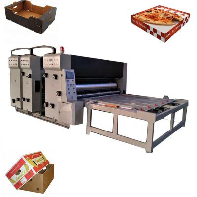 China Karton-Kasten der Wellpappe-60pcs/Min Flexo Printing Equipment For zu verkaufen