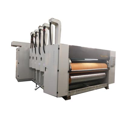 China Corrugating Board Touch Screen Carton Box Manufacturing Machine For Pizza Paper Product for sale