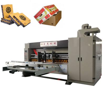 China Slotting Die Cutting Carton Box Printing Machine For 1224mm for sale