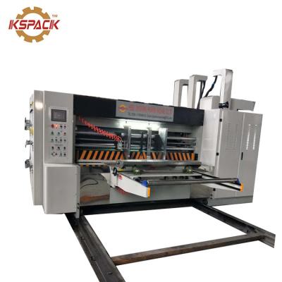 China 3500mm Automatic Corrugated Carton Box Printing Slotting Machine 2 Color for sale