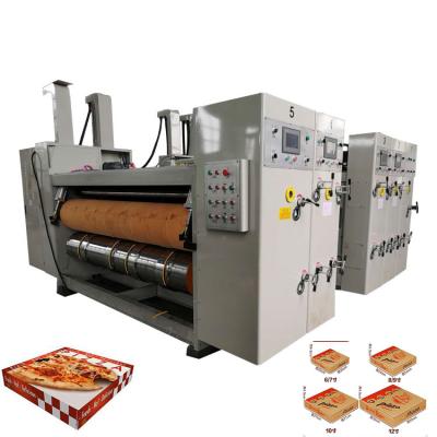 China Small Carton Slotting Diecutting Corrugated Box Printing Machine 5colors Automatic for sale