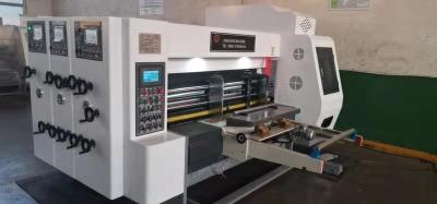 China Plc Control Automatic Corrugated Pizza Carton Box Printing Machine for sale
