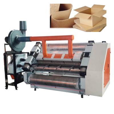China 1600mm Electric Heating CE Single Facer Corrugated Machine for sale