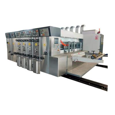 China 1 Color Automatic Pizza 7 Ply Corrugated Box Printing Machine for sale