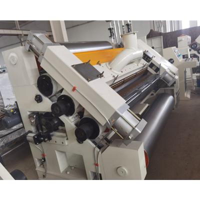 China Automatic 1400mm Single Facer Electrical Heating Carton Corrugated Paper Making Machine for sale