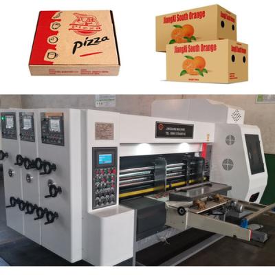 China 2 Color Corrugated Box Printing Machine With Slotting And Die Cutting for sale