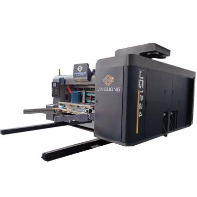 China Leading Edge Feeder Corrugated Box Printing Machine 160pcs/Min for sale