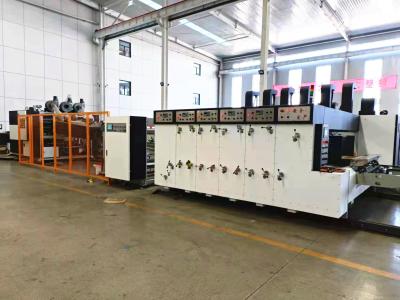 China la máquina de la fabricación de cajas de la pizza de la velocidad rápida acanaló la máquina de fabricación de cartón 380V 440V en venta