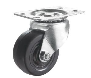 China Rubber Caster Black Casters Swivel Casters 2 for sale