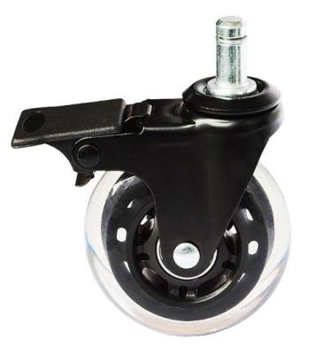 China 65mm roller blade wheel casters for office chair for sale