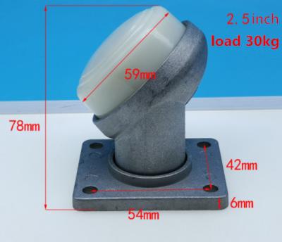 China Nylon Casters For Textile Machinery Cotton Spinning Sliver Can for sale