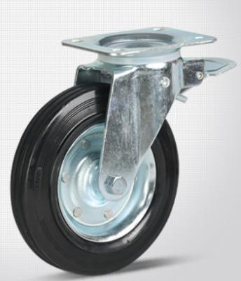 China Wheelie Bin Caster Wheel 8 Inch for sale