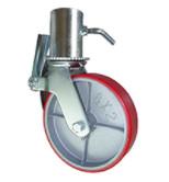 China Scaffold Caster Wheel With Tube Stem for sale