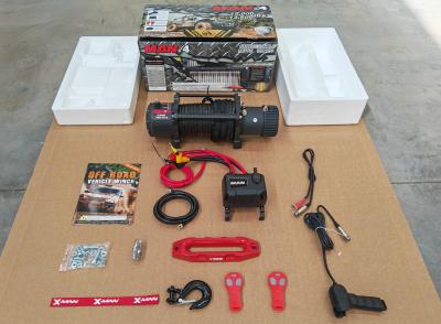 China OEM Car Offroad Winch 4x4 13500lbs Synthetic Rope en venta