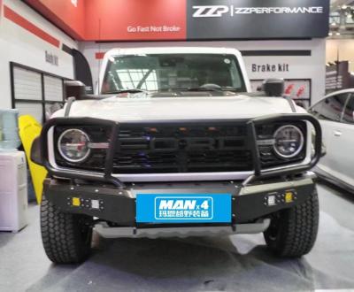 China winch bull bar offroad 4x4 bumper Black Bull Bar for ford bronco for sale