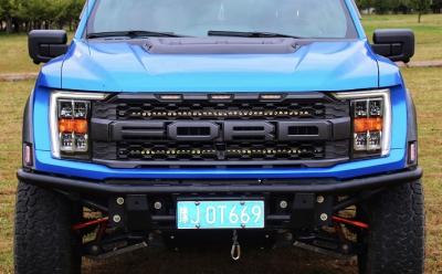 China Heavy Duty Steel Ford F150 Bumper Easy To Install Powder Coating à venda