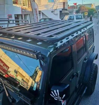 China Universal-JEEP Roof Rack Soem-ODM nicht für den Straßenverkehr Jeep Wrangler Luggage Rack zu verkaufen