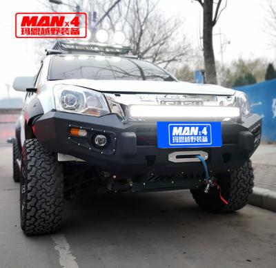 China NO LOOP Standard Size DMAX Bull Bar Pickup Truck Front Bumper MANX4 for sale